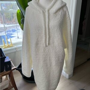 Sunday Citizen White Fleece Hoodie